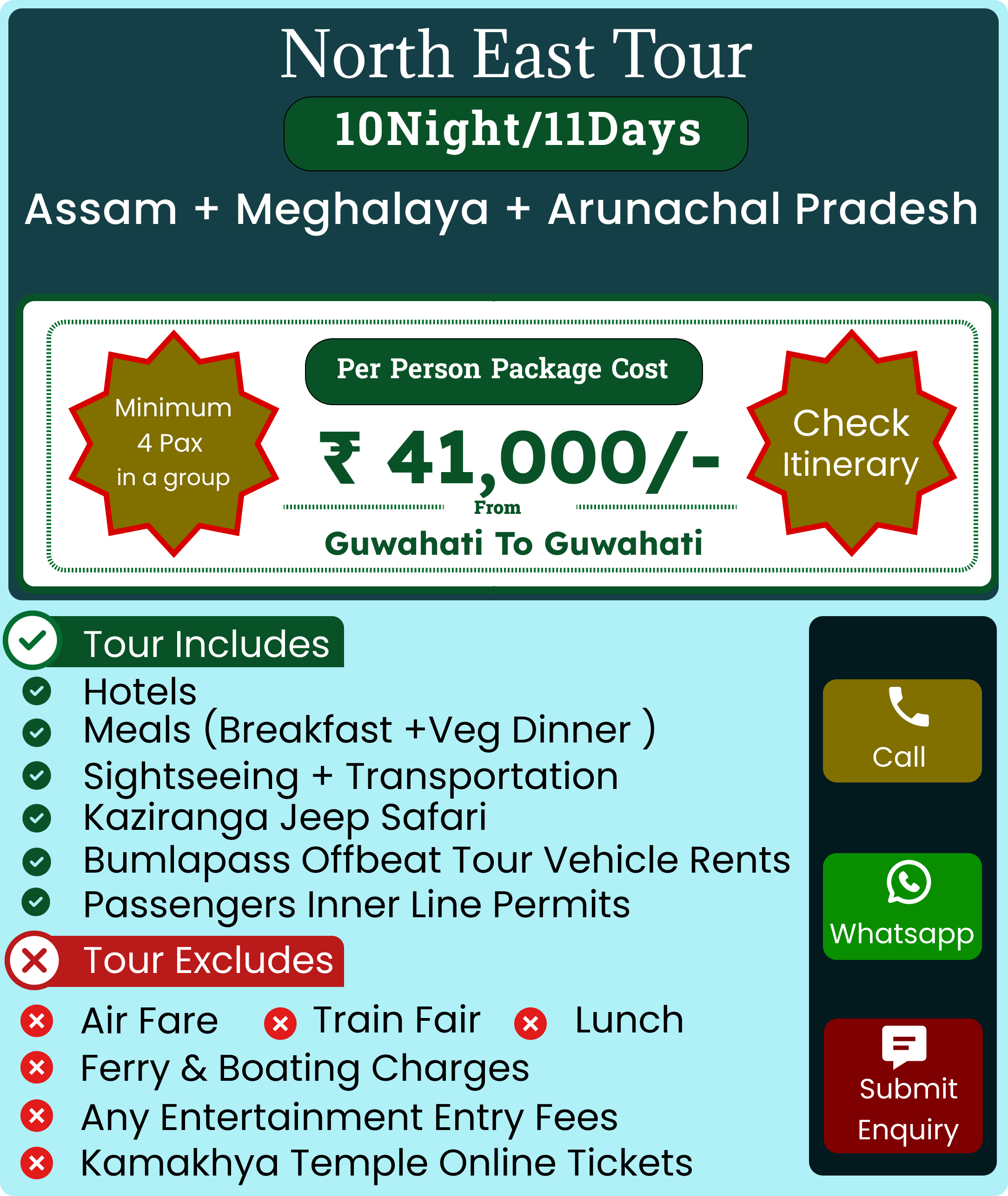 North-East Tour