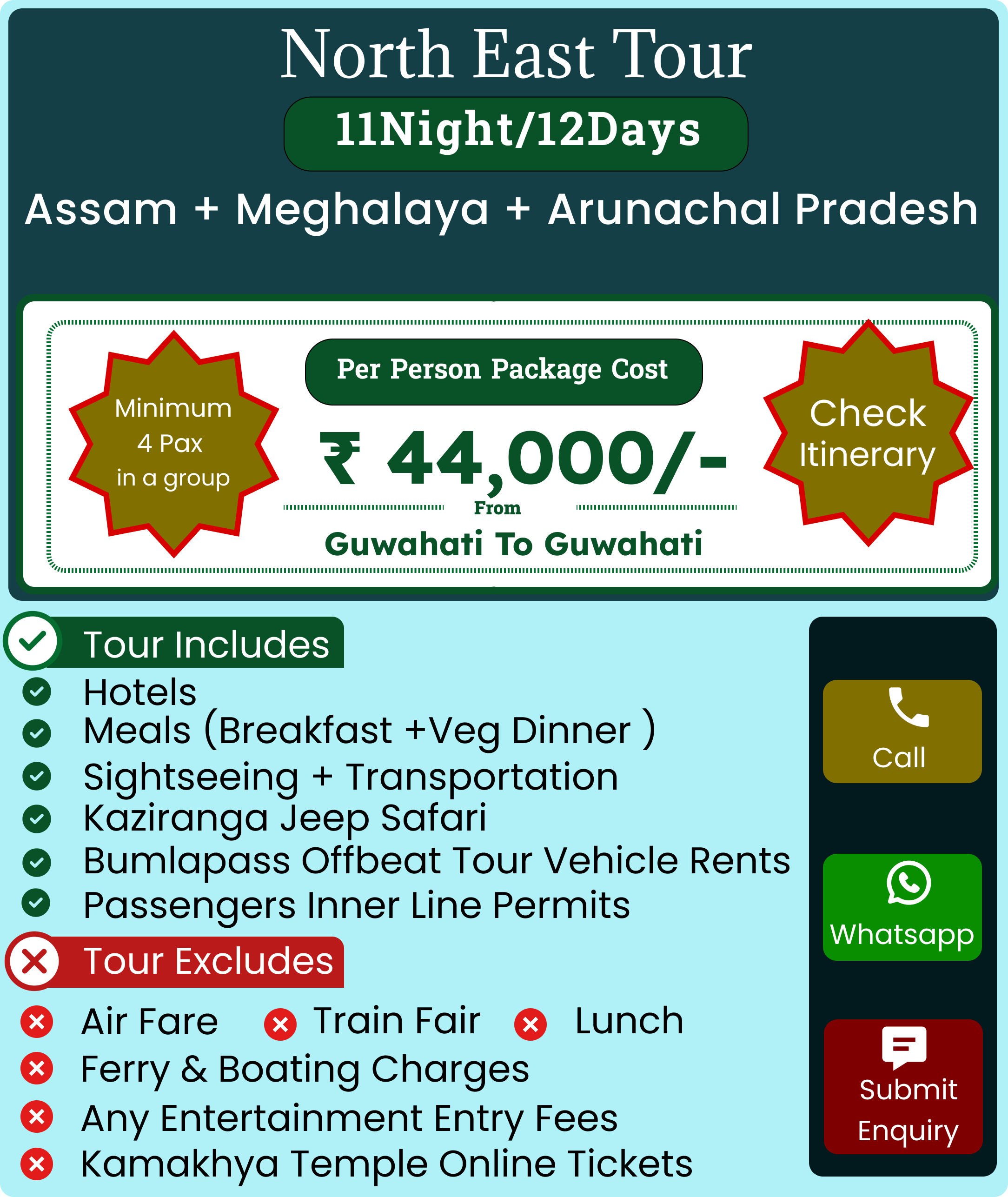 North-East Tour
