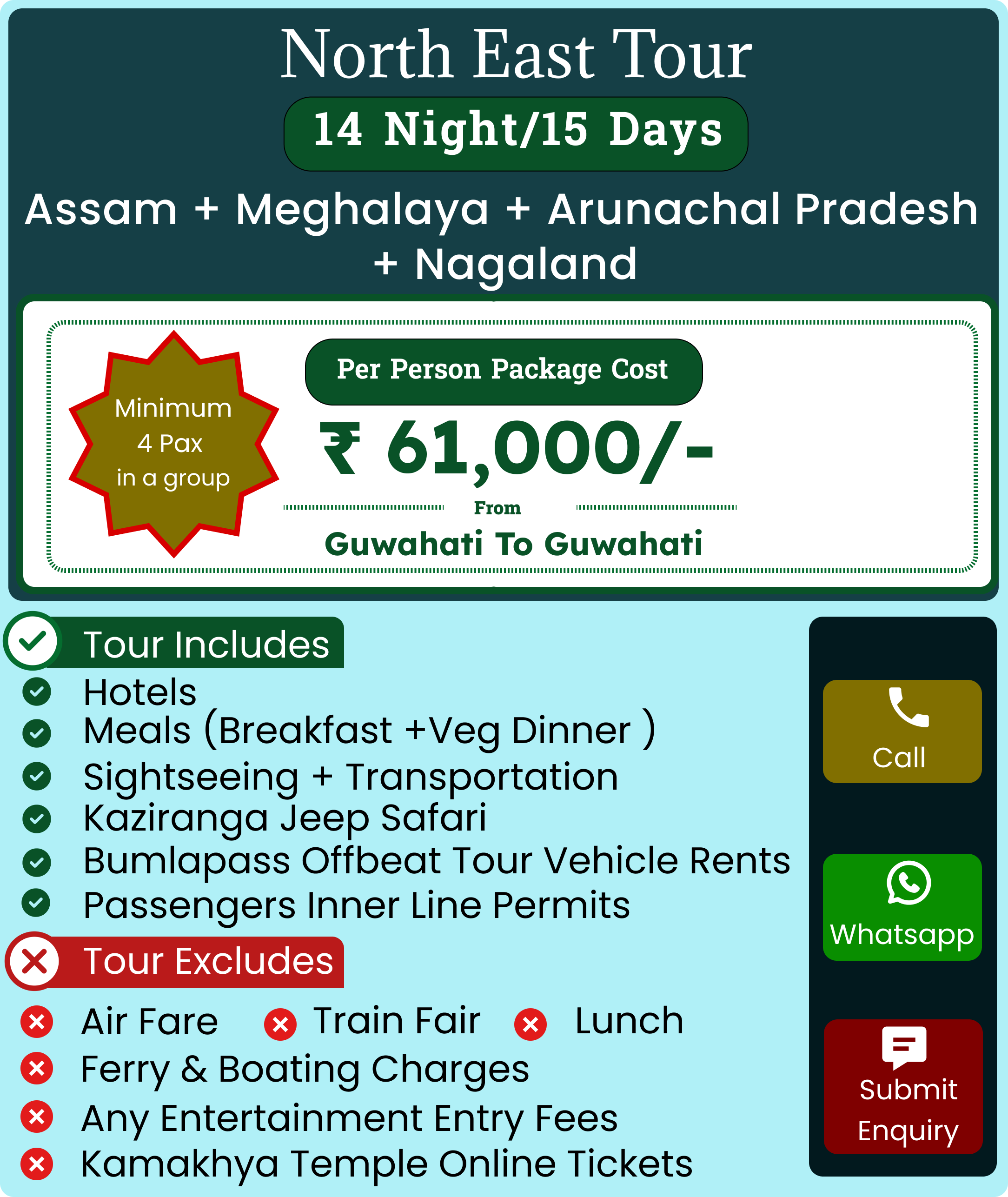 North-East Tour
