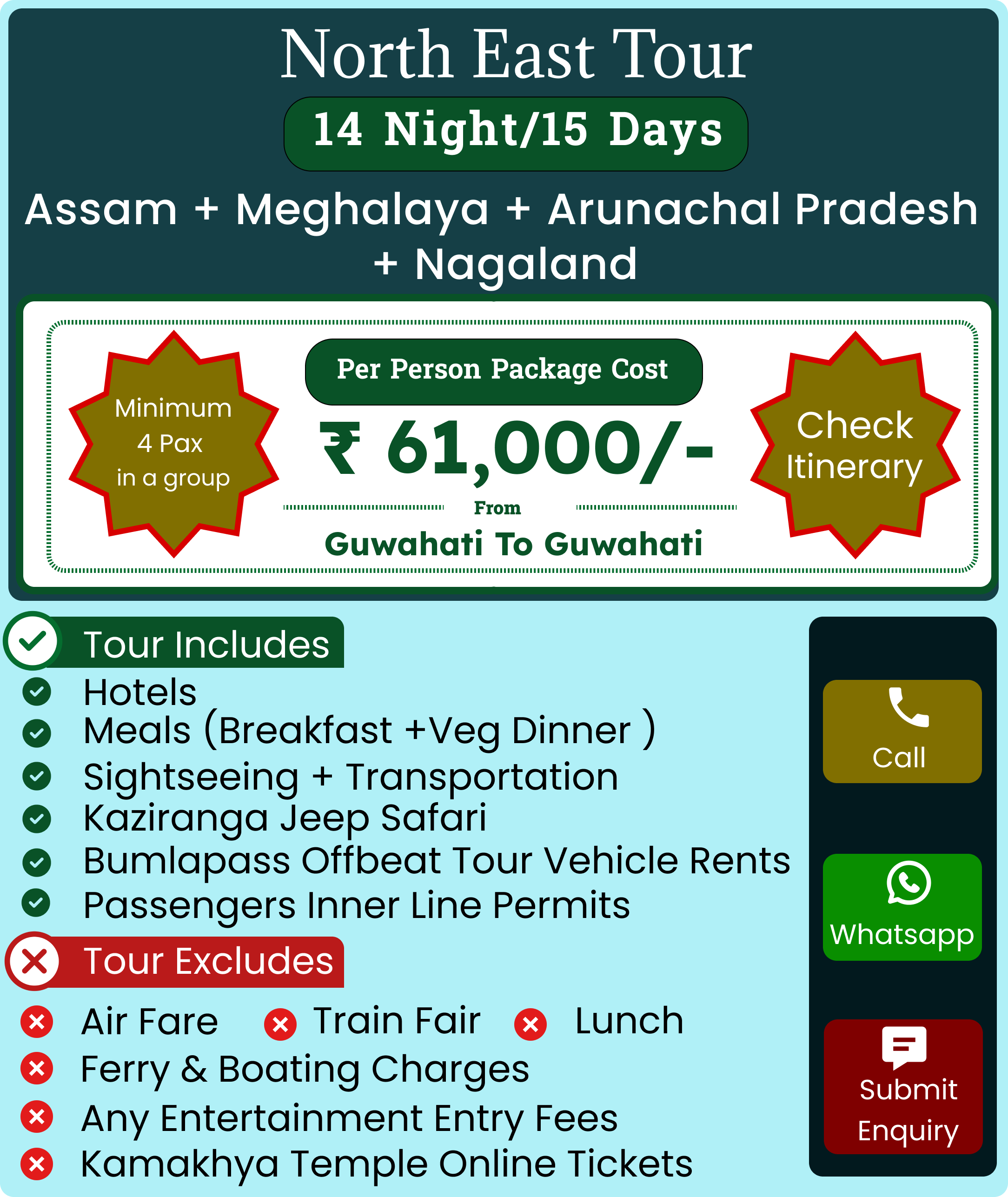 North-East Tour