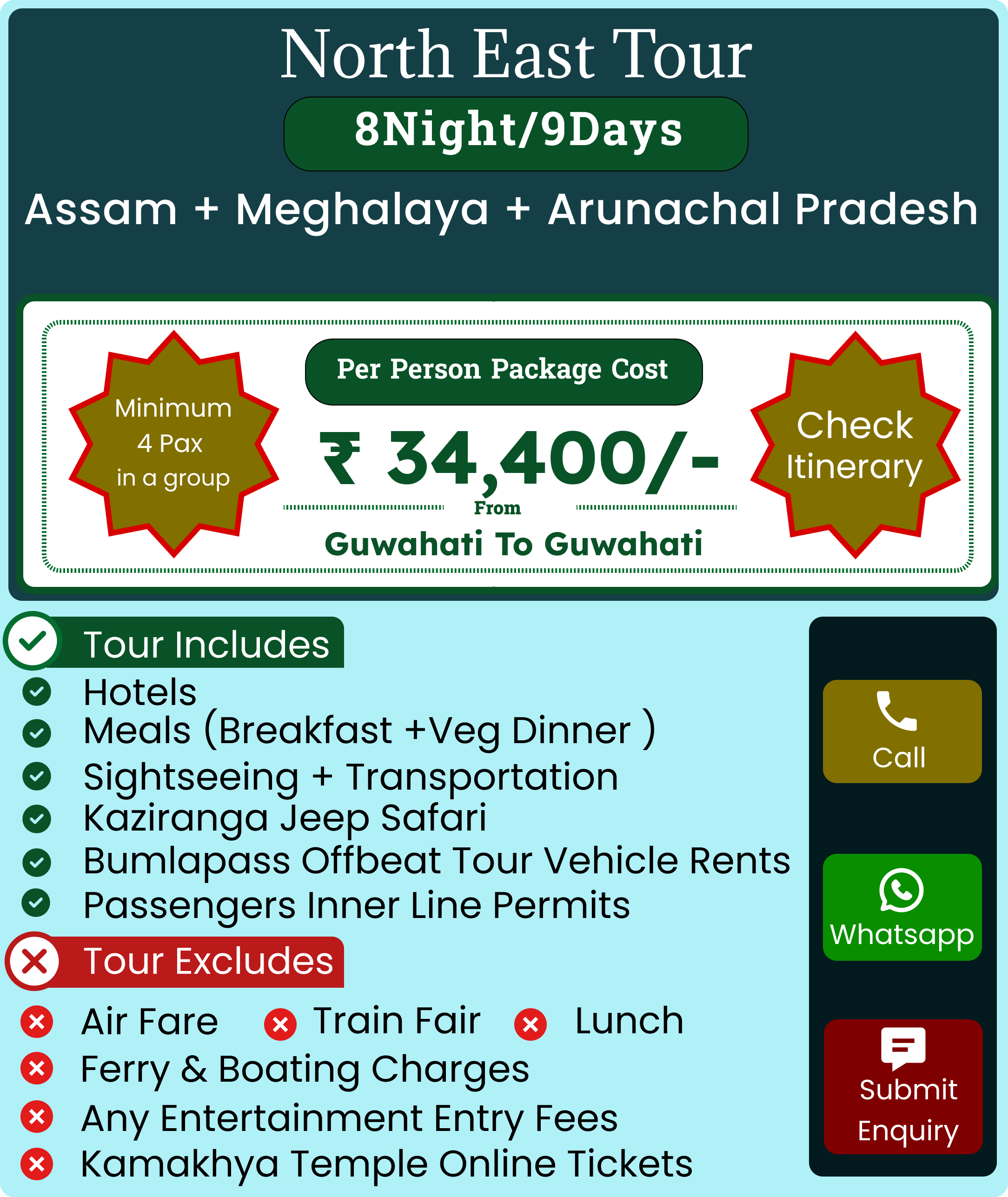 North-East Tour