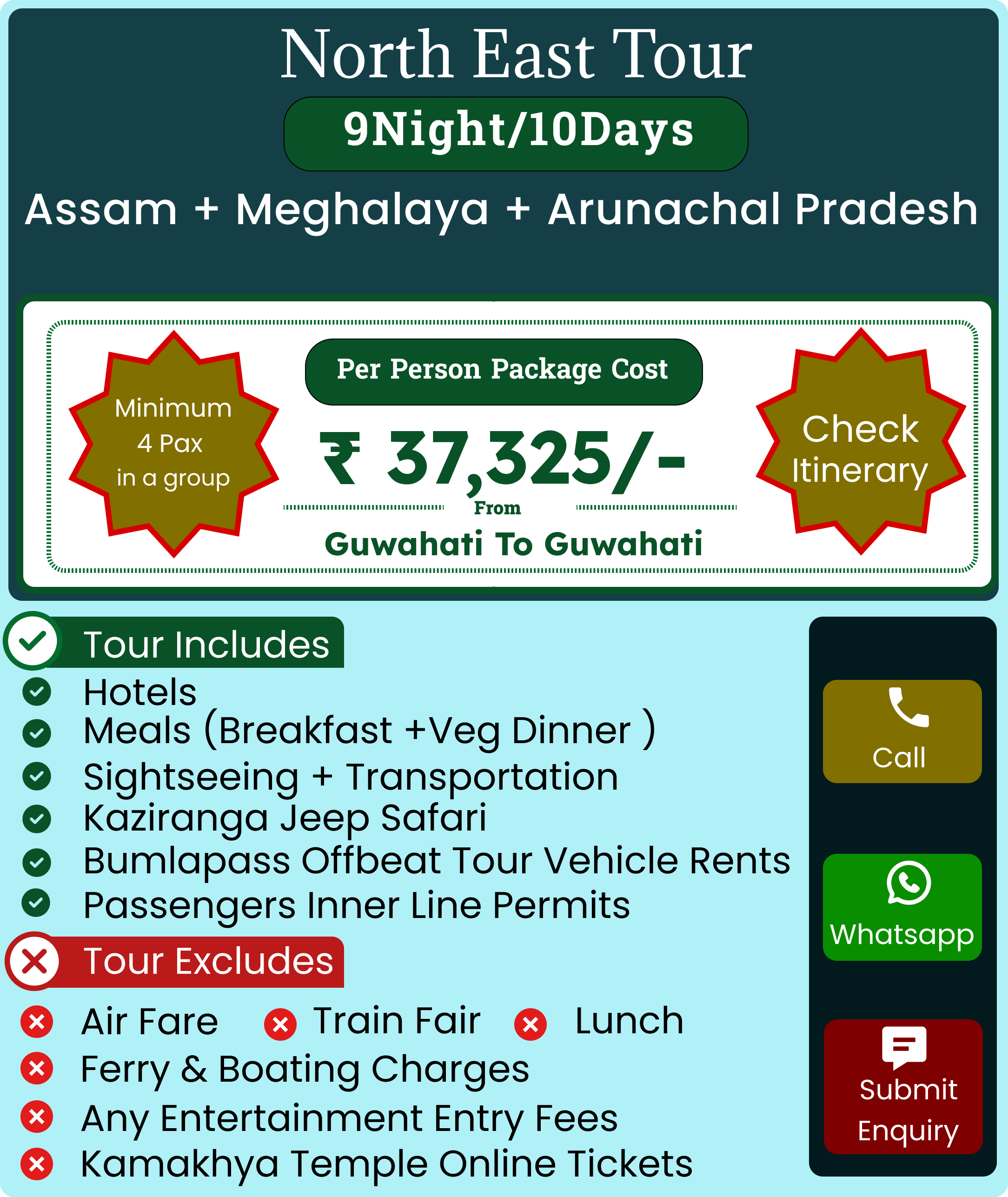 North-East Tour